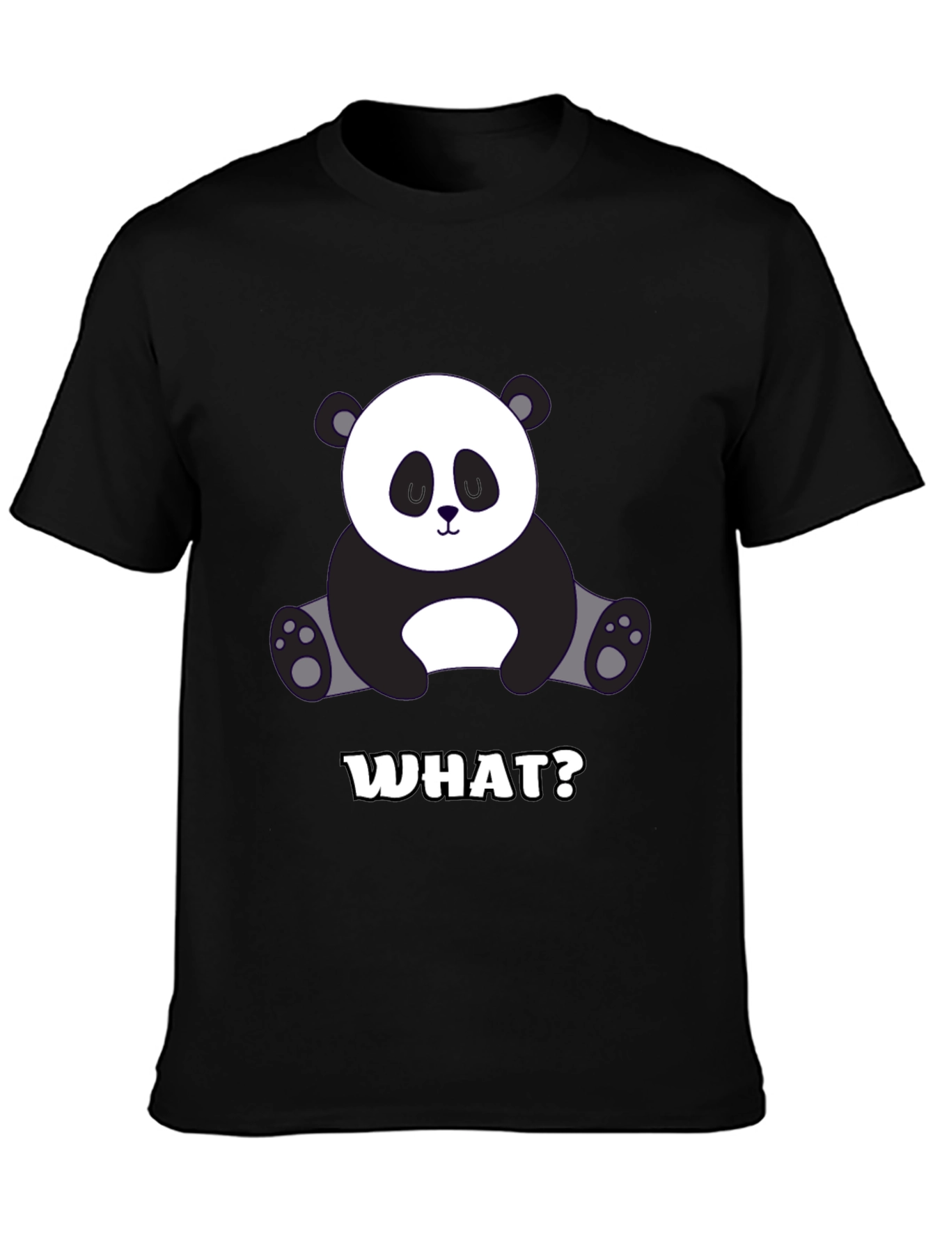 Funny Panda T-Shirt - WHAT? Design