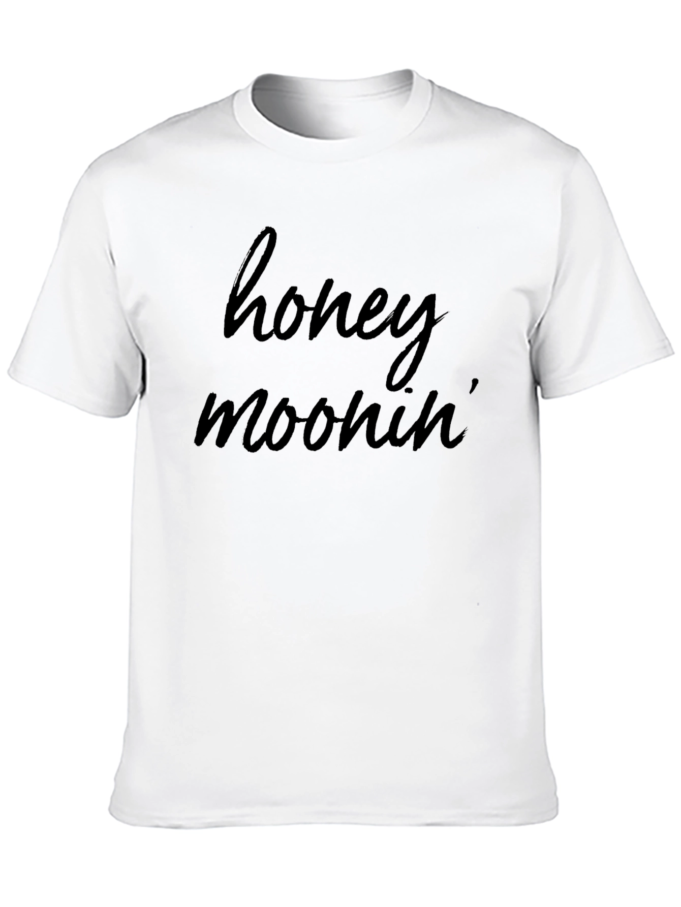 Honeymoonin Black Graphic Tee