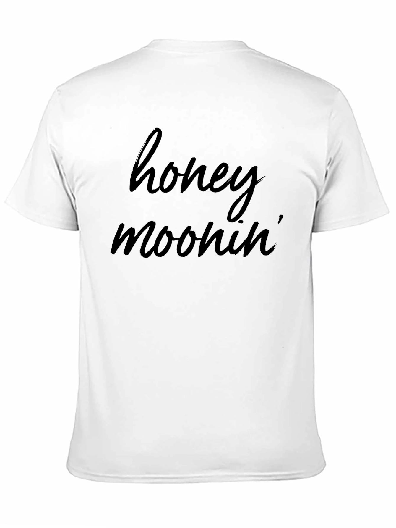 Honeymoonin Black Graphic Tee