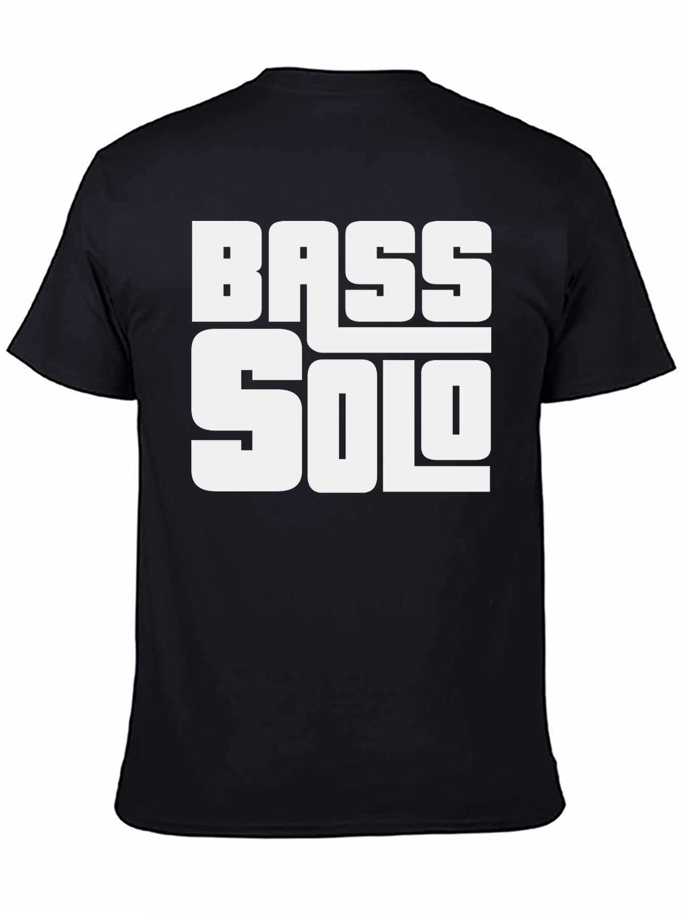 Bass Solo Graphic T-Shirt - Black