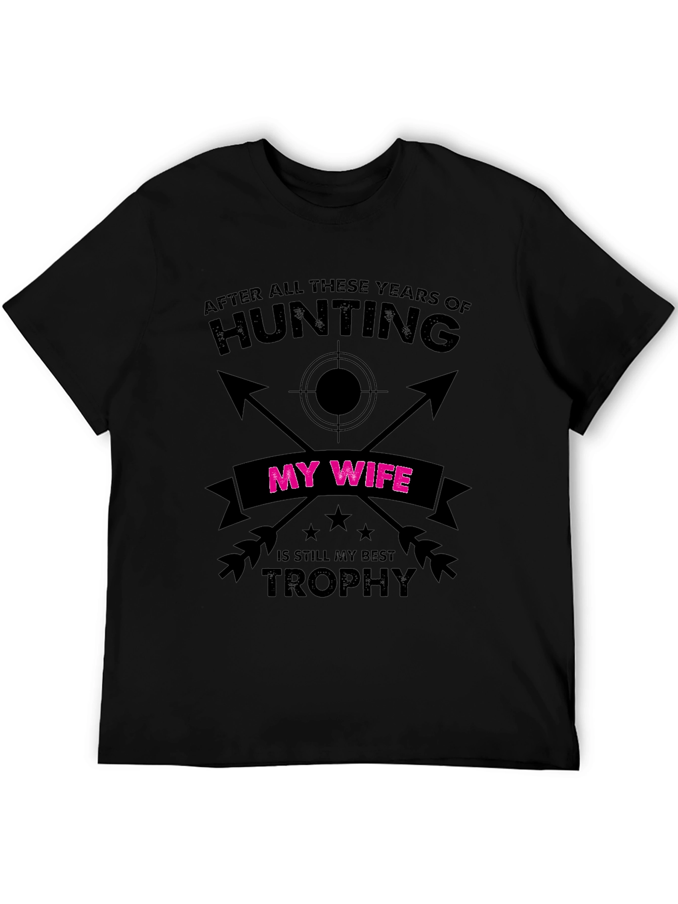 Funny Hunting Wife Trophy T-Shirt