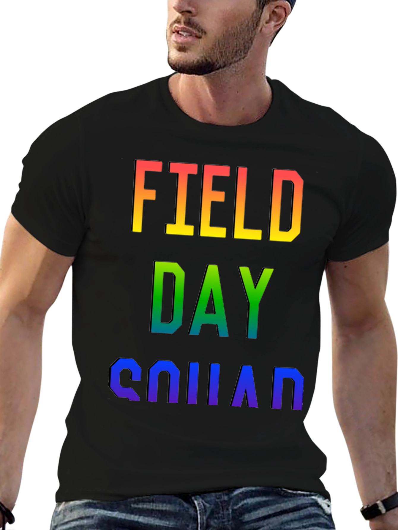 Rainbow Field Day Squad T-Shirt