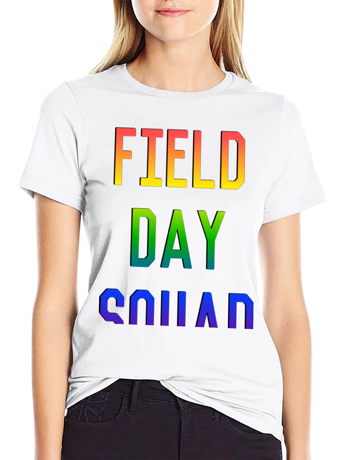 Rainbow Field Day Squad T-Shirt