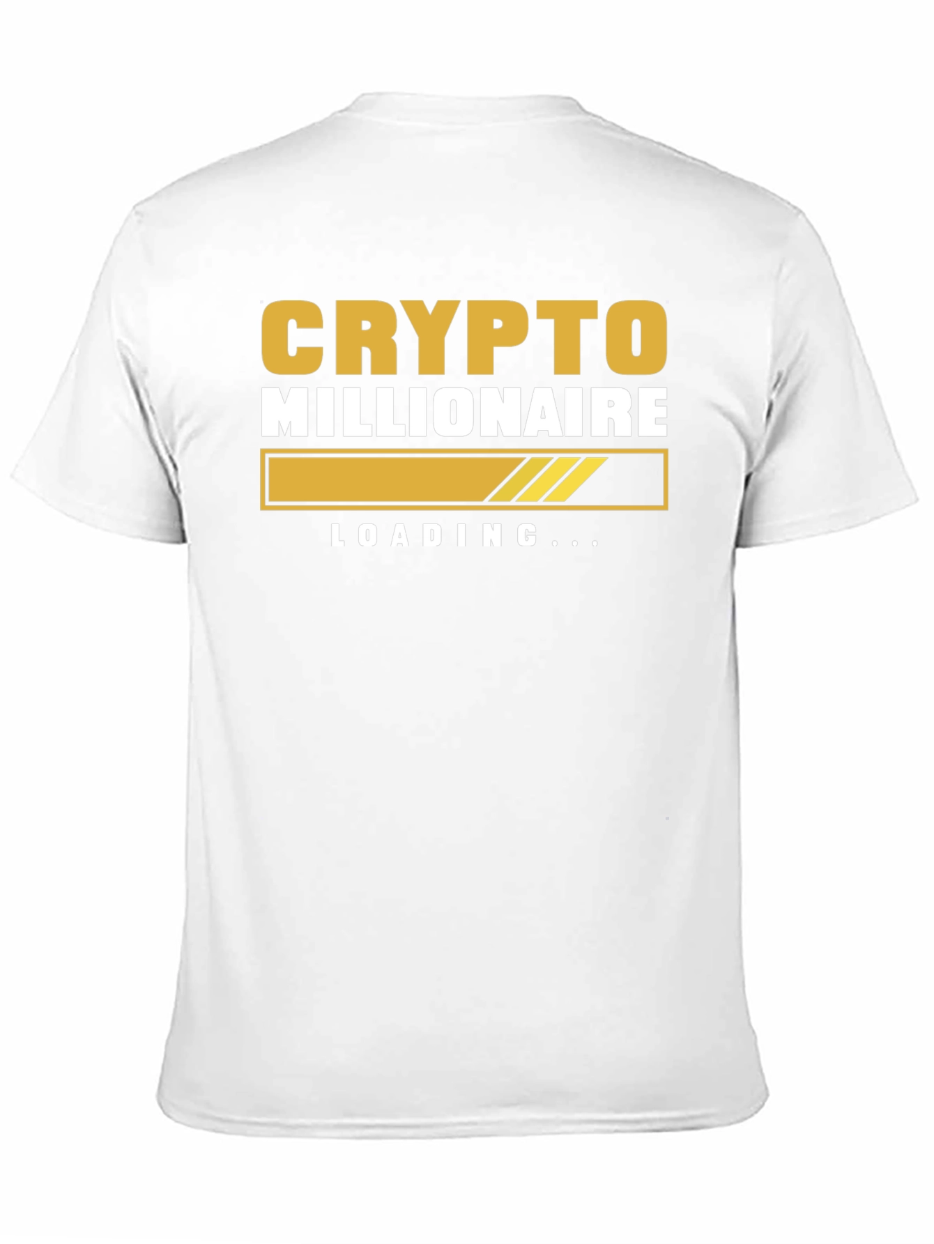 Crypto Millionaire Loading Black T-Shirt
