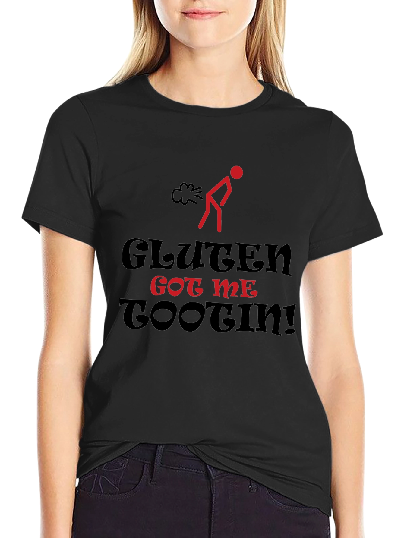 Gluten Got Me Tootin Graphic Tee