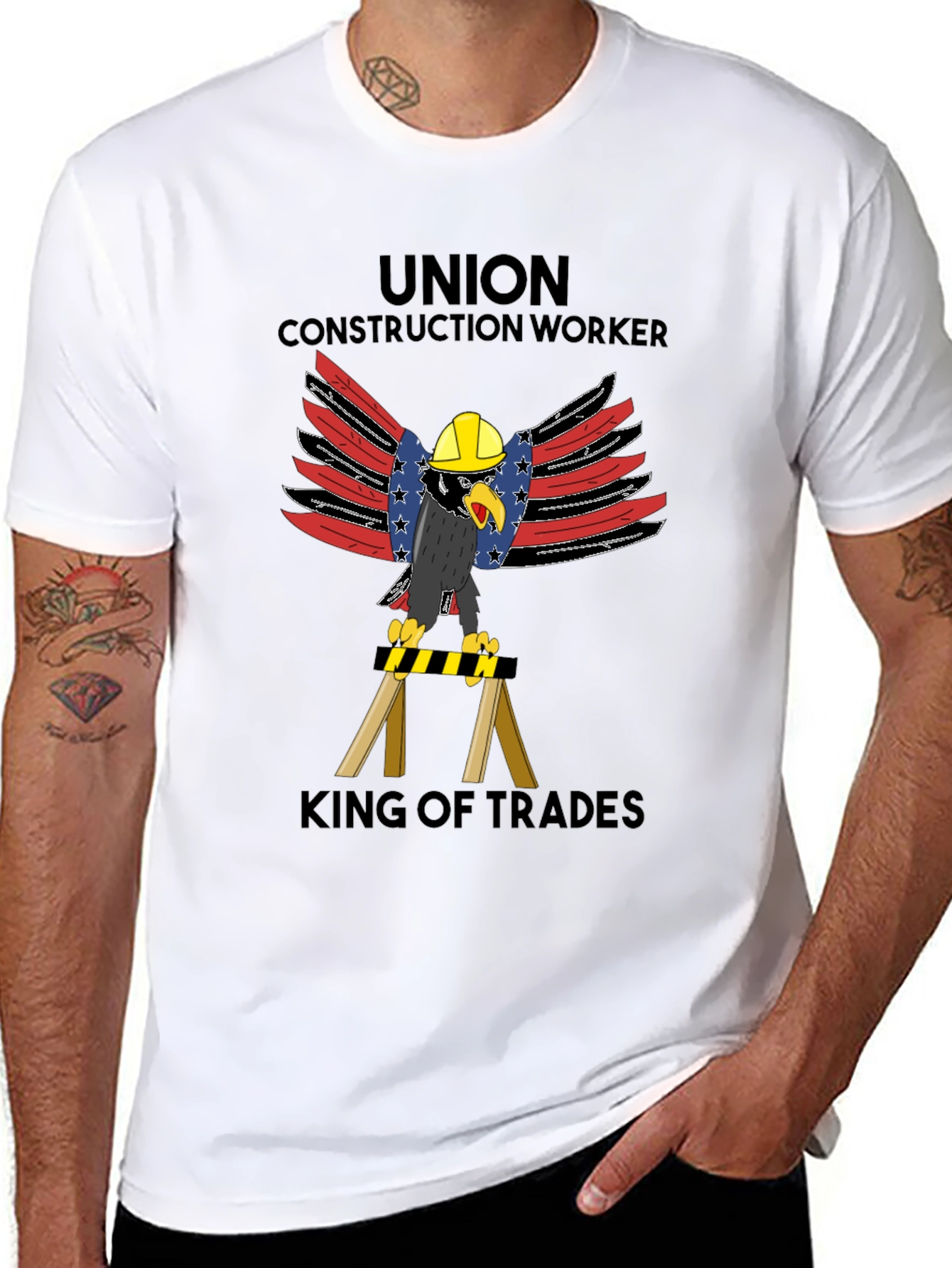 Union Construction Worker T-Shirt