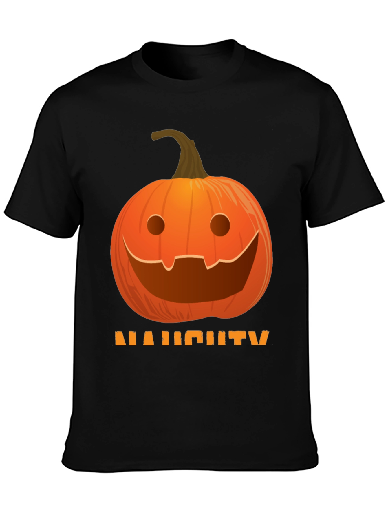 Pumpkin Naughty Halloween Graphic Tee