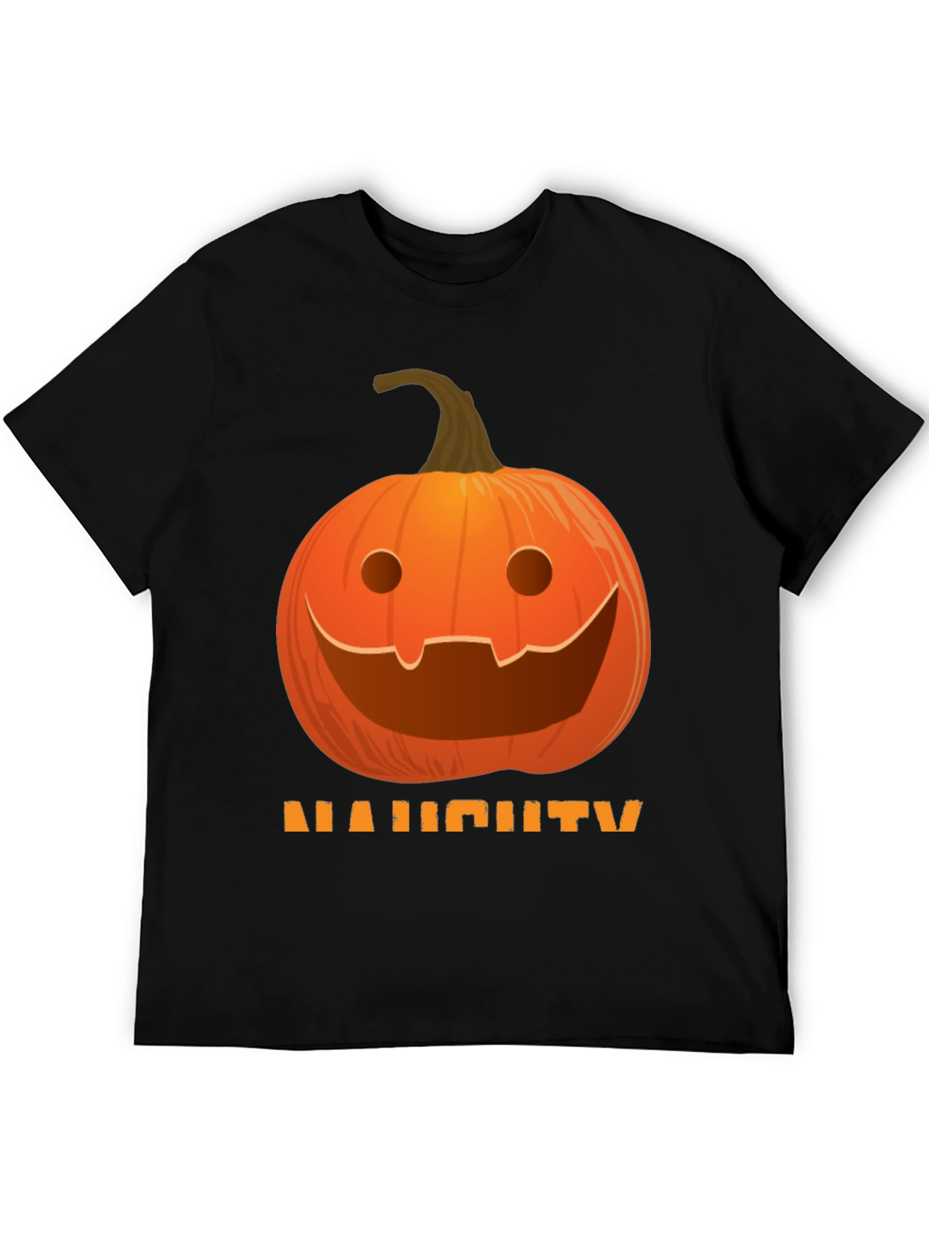 Pumpkin Naughty Halloween Graphic Tee