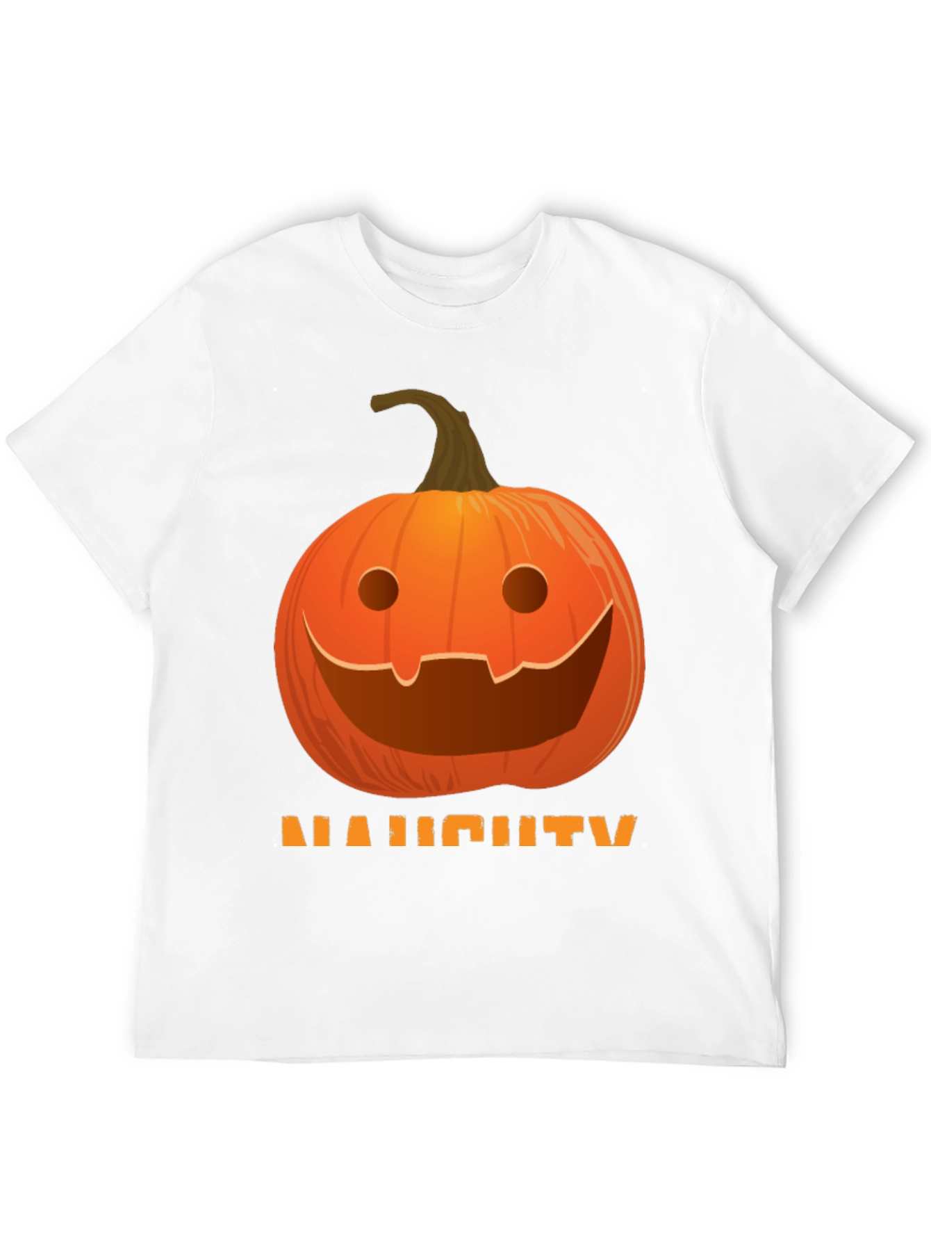 Pumpkin Naughty Halloween Graphic Tee
