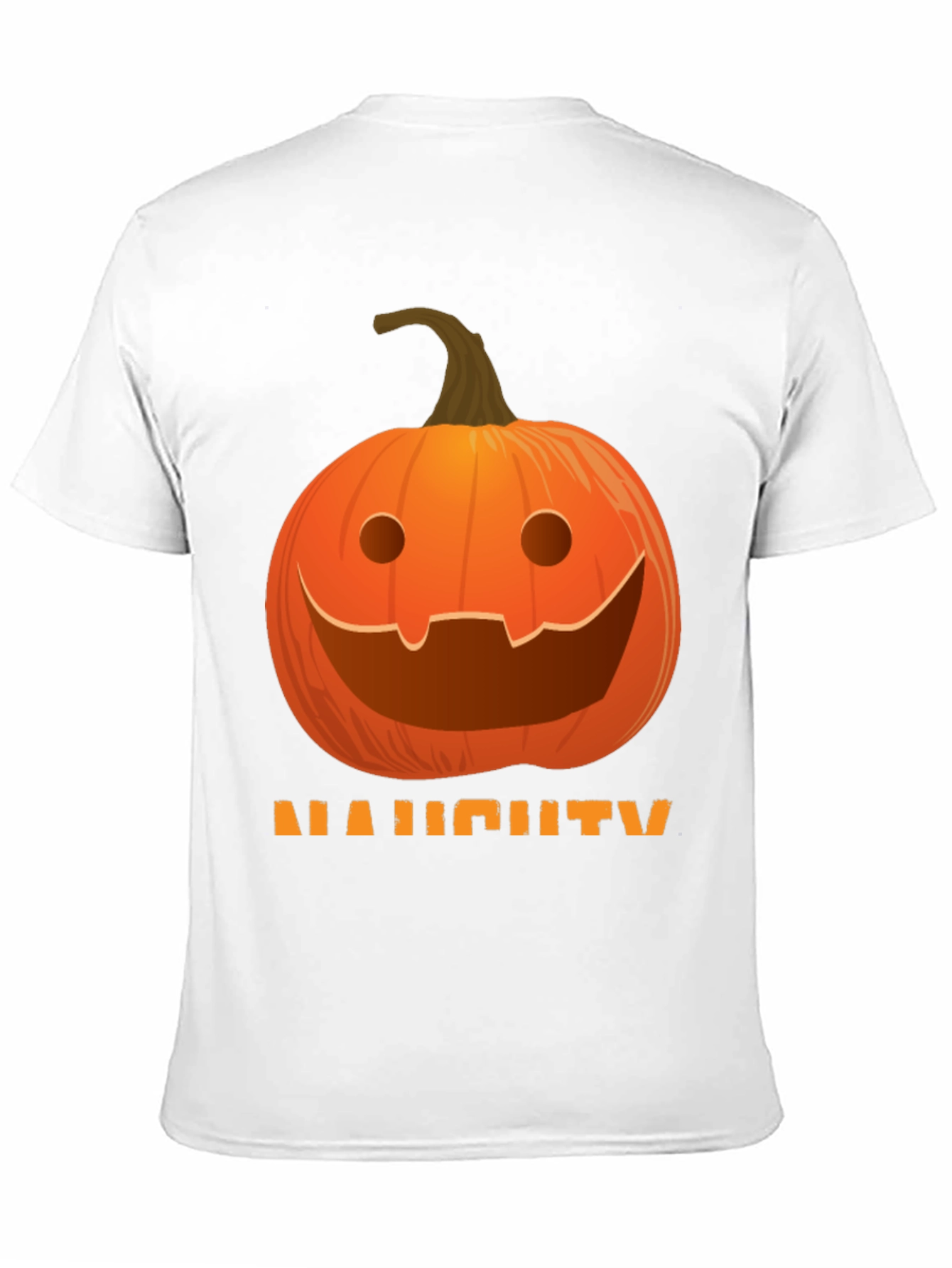 Pumpkin Naughty Halloween Graphic Tee
