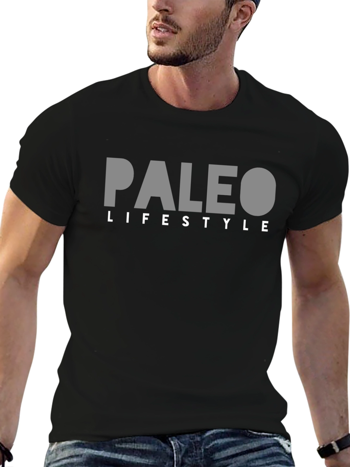 Paleo Lifestyle Graphic Tee - Black