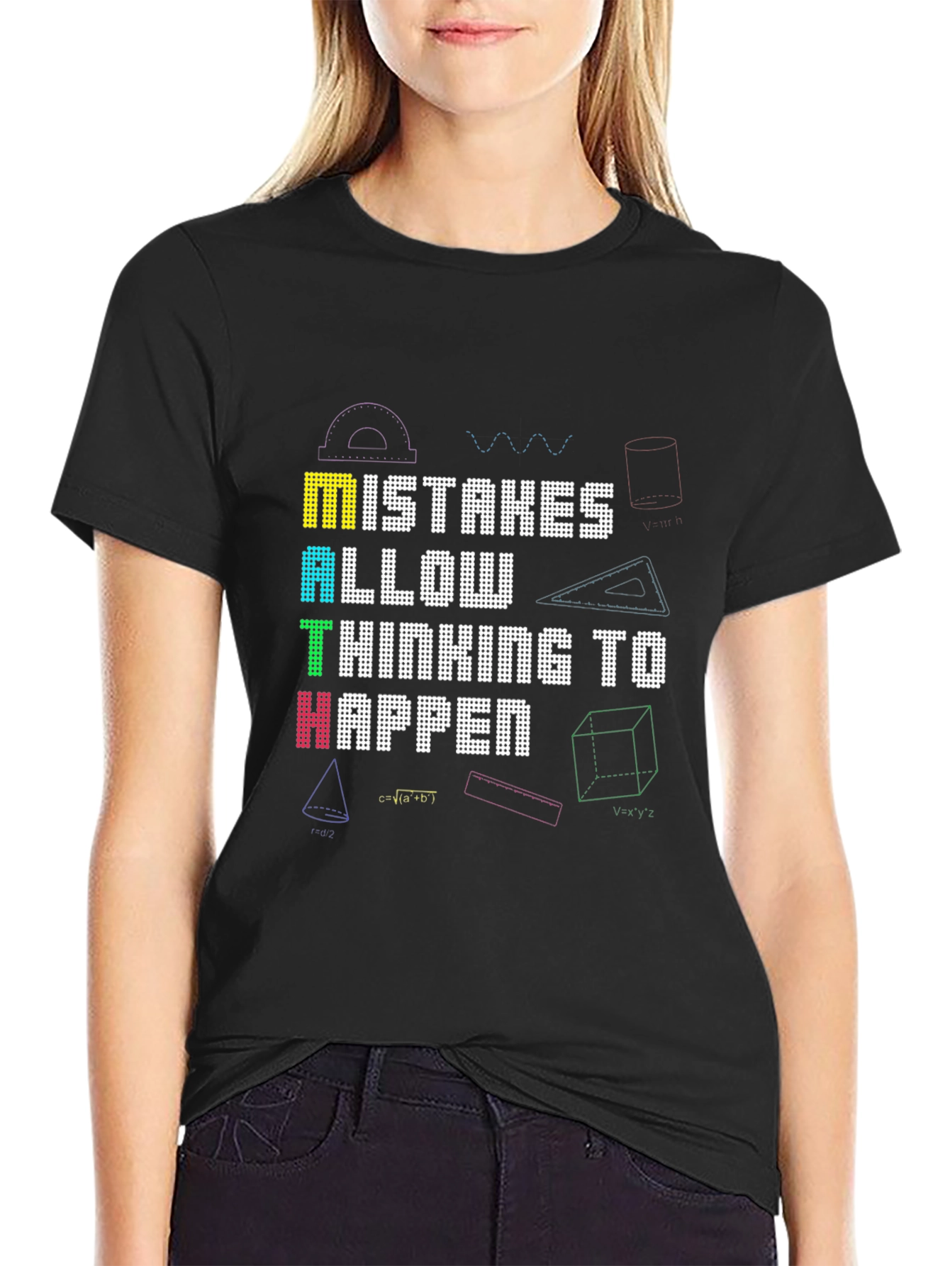 Math Mistakes Allow Thinking to Happen T-Shirt