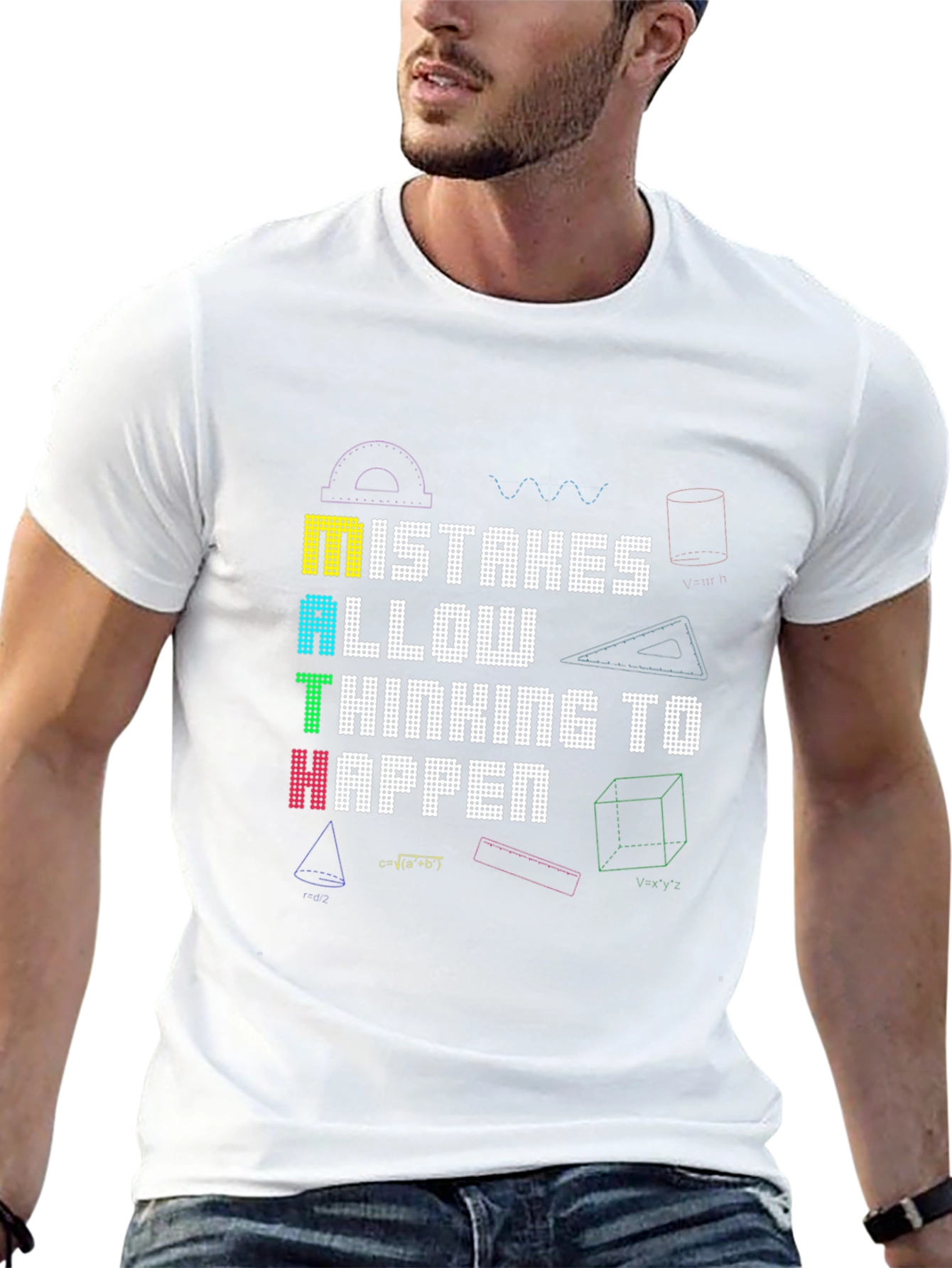 Math Mistakes Allow Thinking to Happen T-Shirt