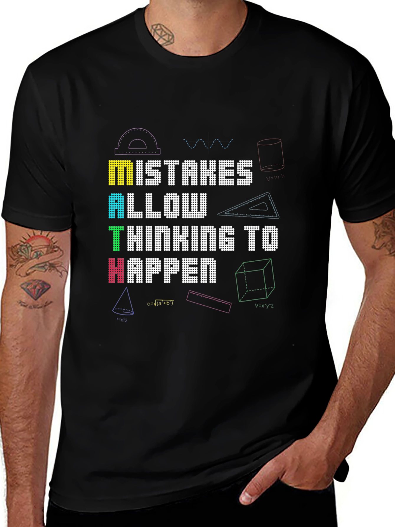 Math Mistakes Allow Thinking to Happen T-Shirt