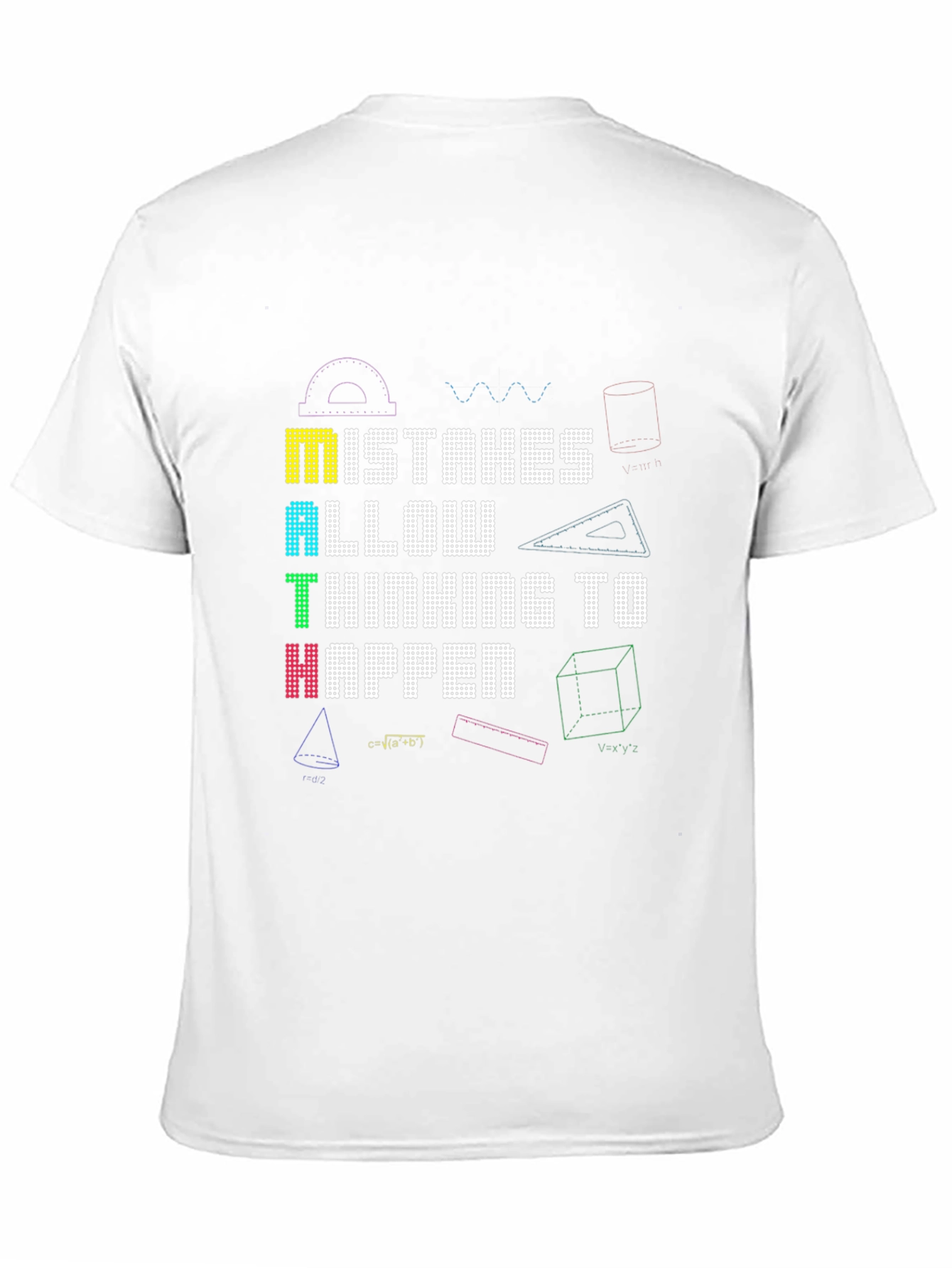 Math Mistakes Allow Thinking to Happen T-Shirt