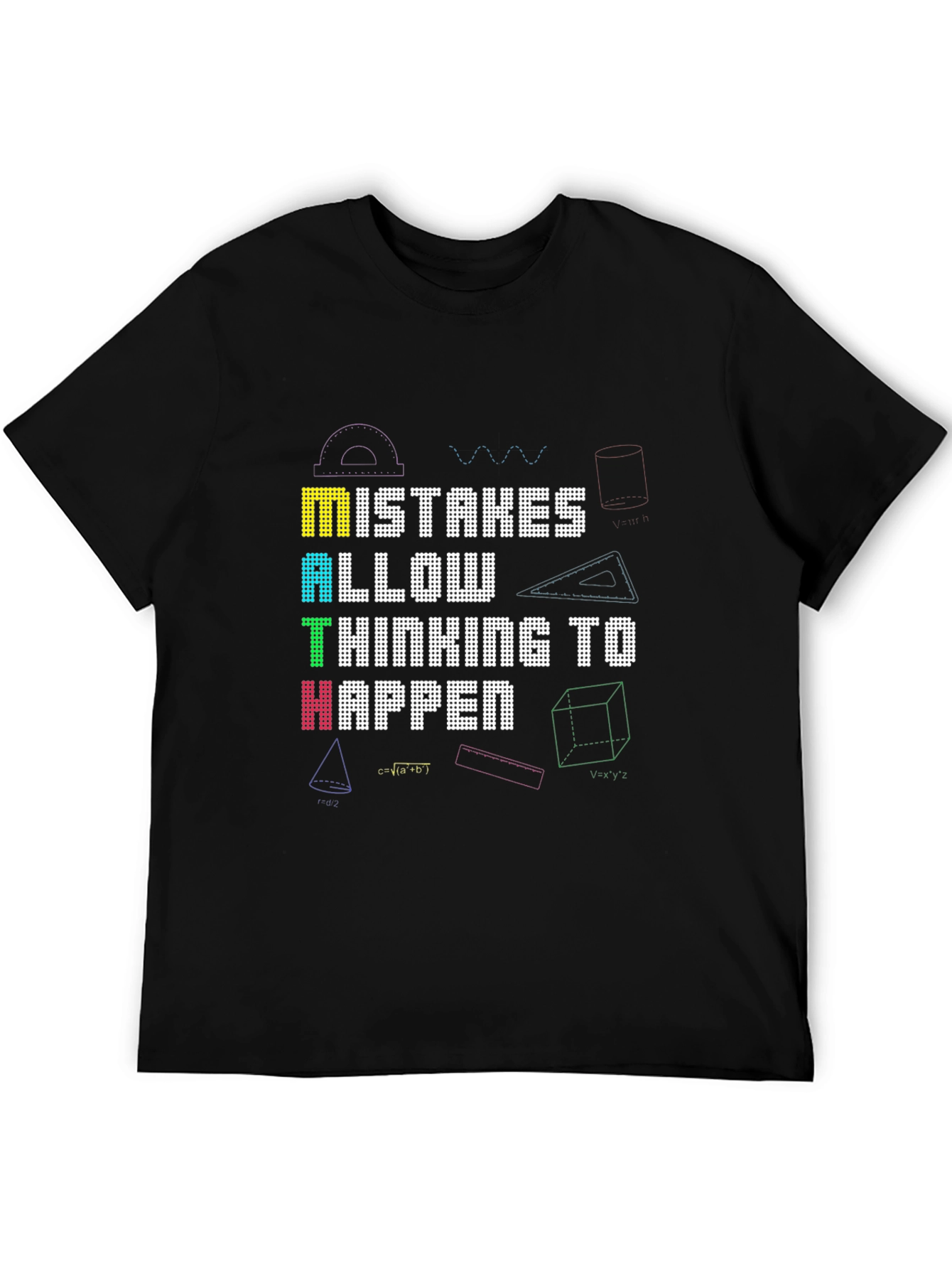 Math Mistakes Allow Thinking to Happen T-Shirt