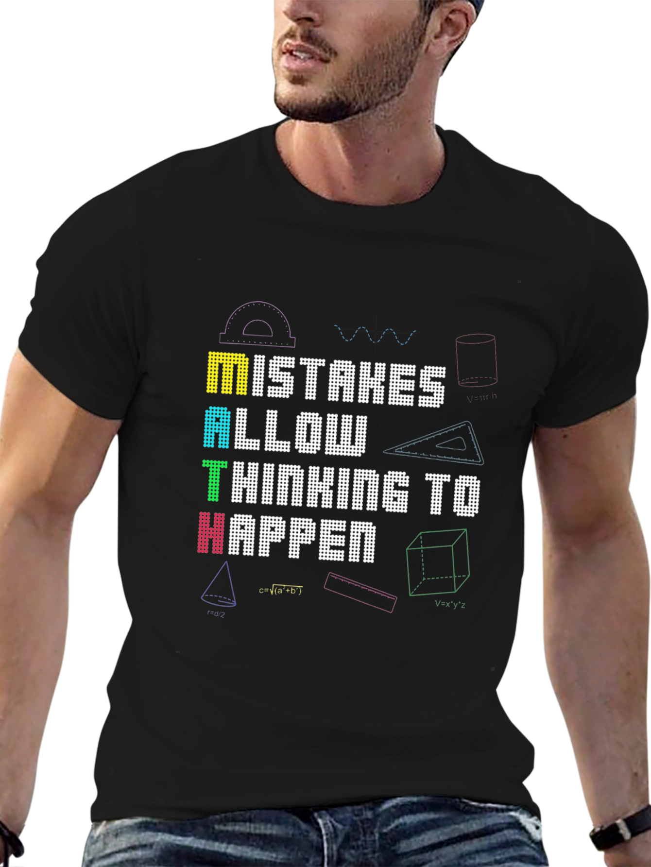 Math Mistakes Allow Thinking to Happen T-Shirt