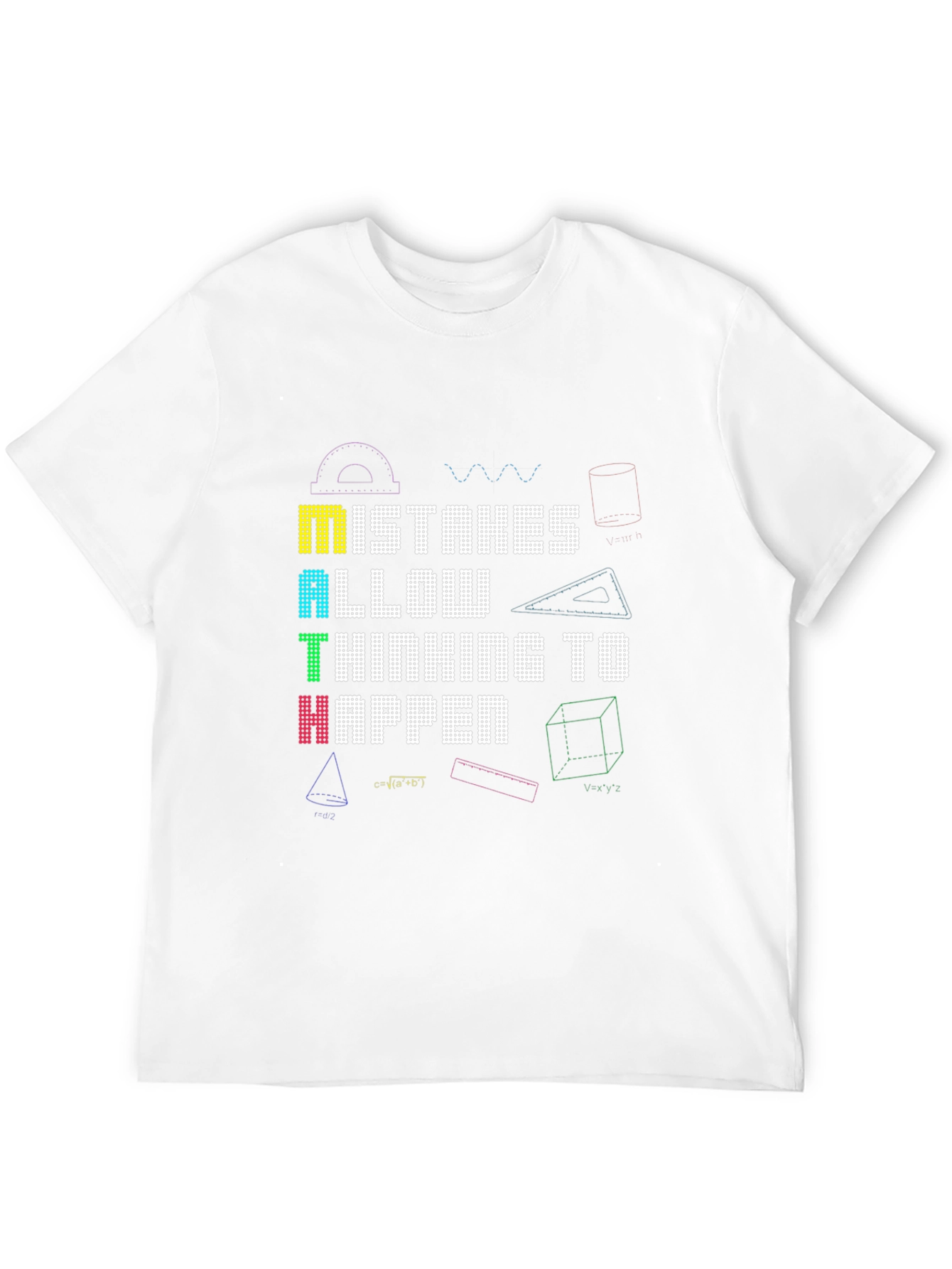 Math Mistakes Allow Thinking to Happen T-Shirt