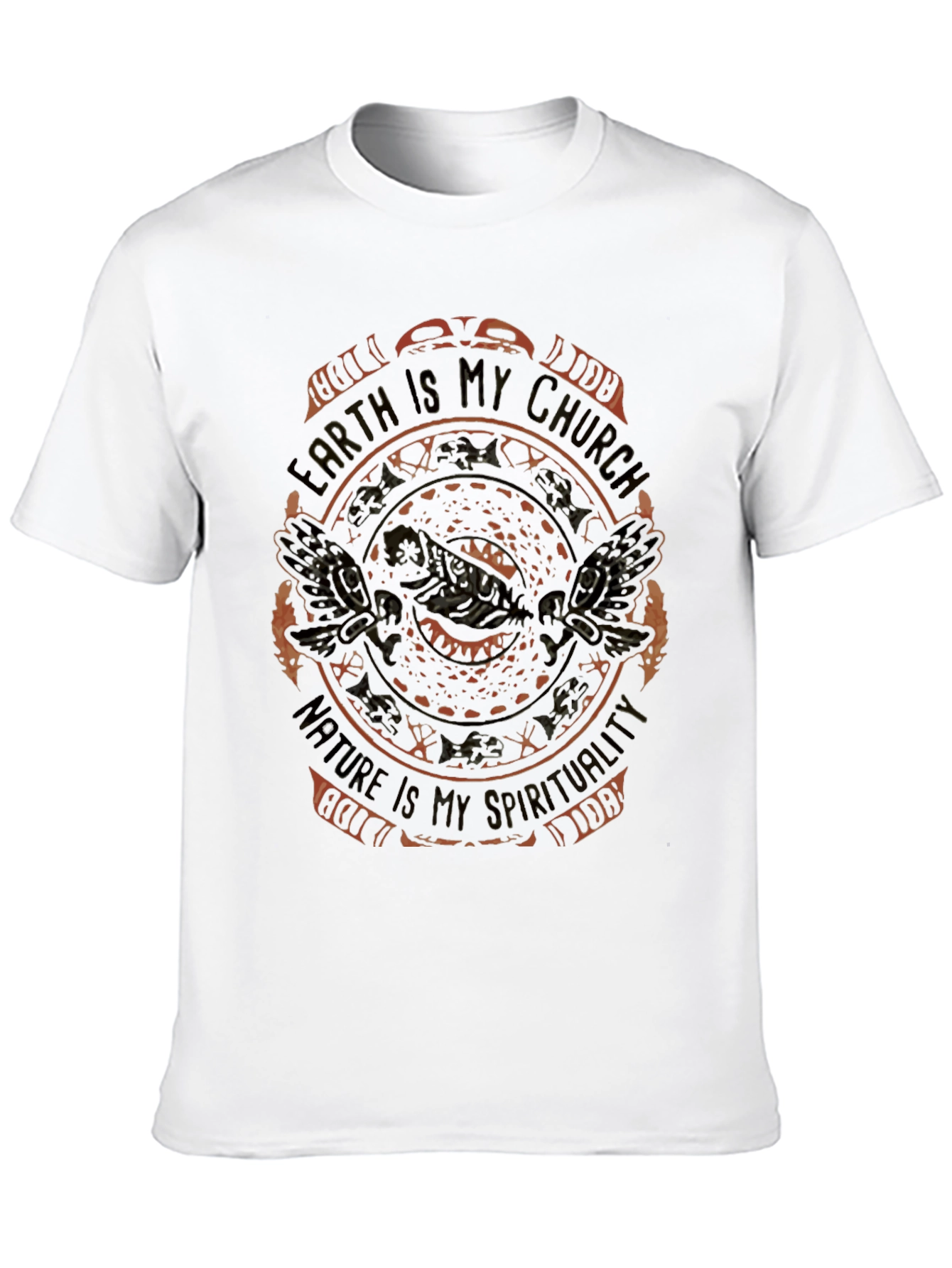 Earth is My Church Graphic Tee - Nature Spirituality