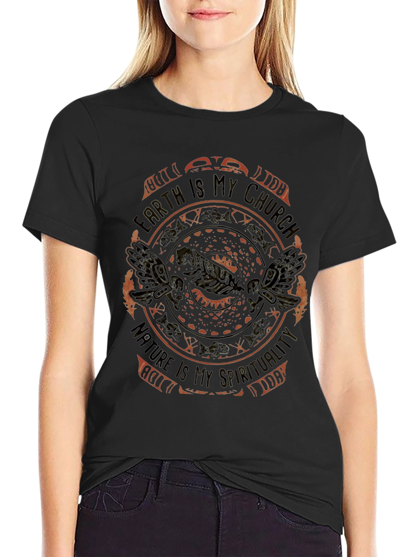 Earth is My Church Graphic Tee - Nature Spirituality