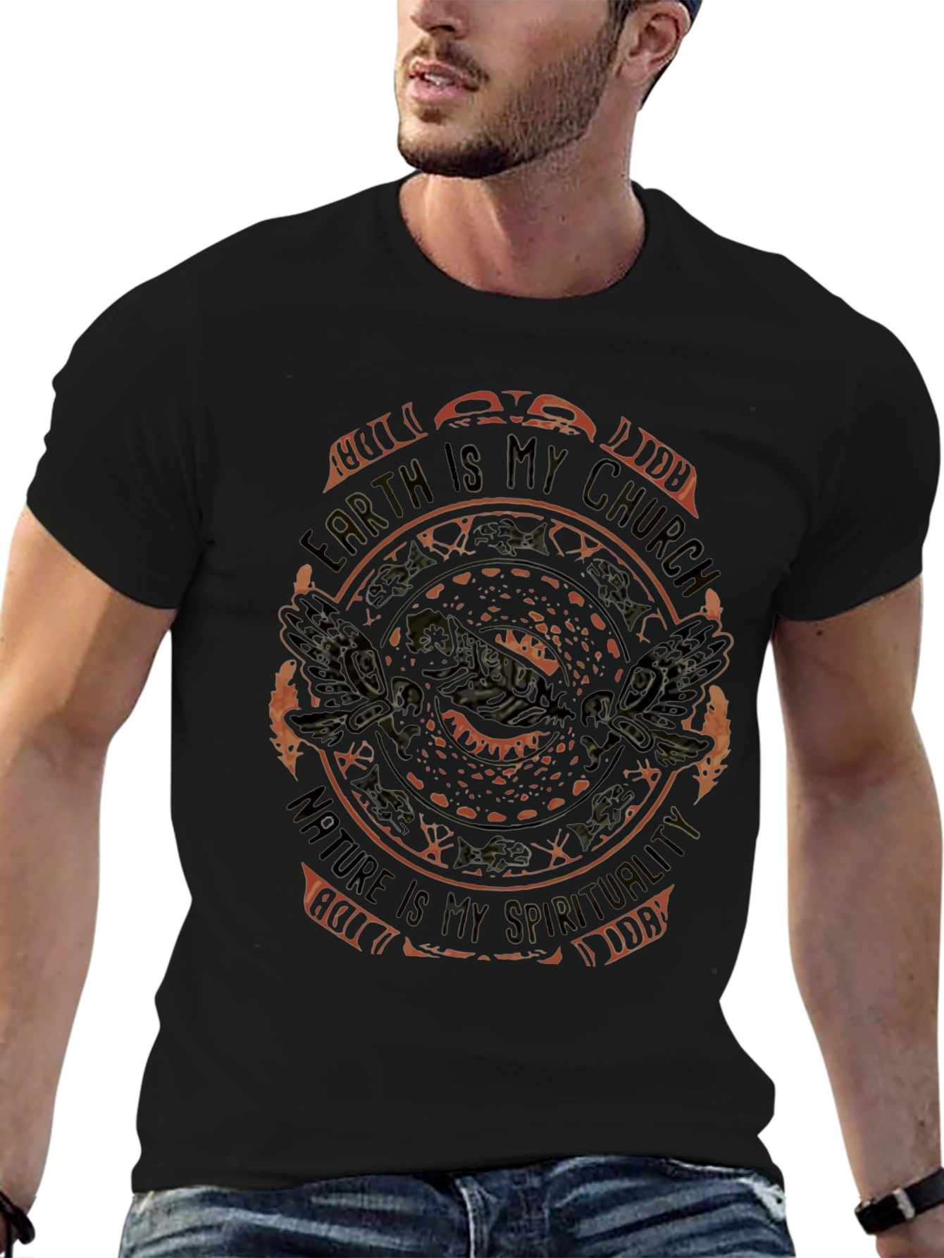 Earth is My Church Graphic Tee - Nature Spirituality
