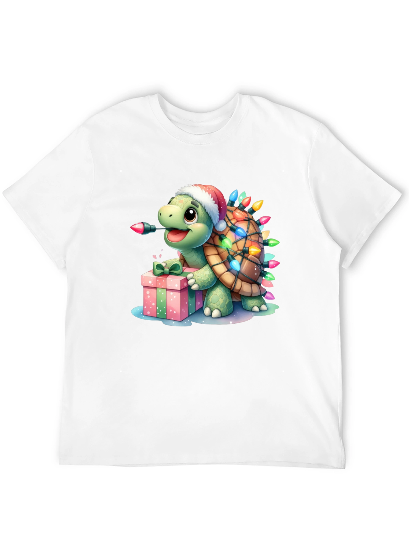 Festive Turtle Graphic Tee