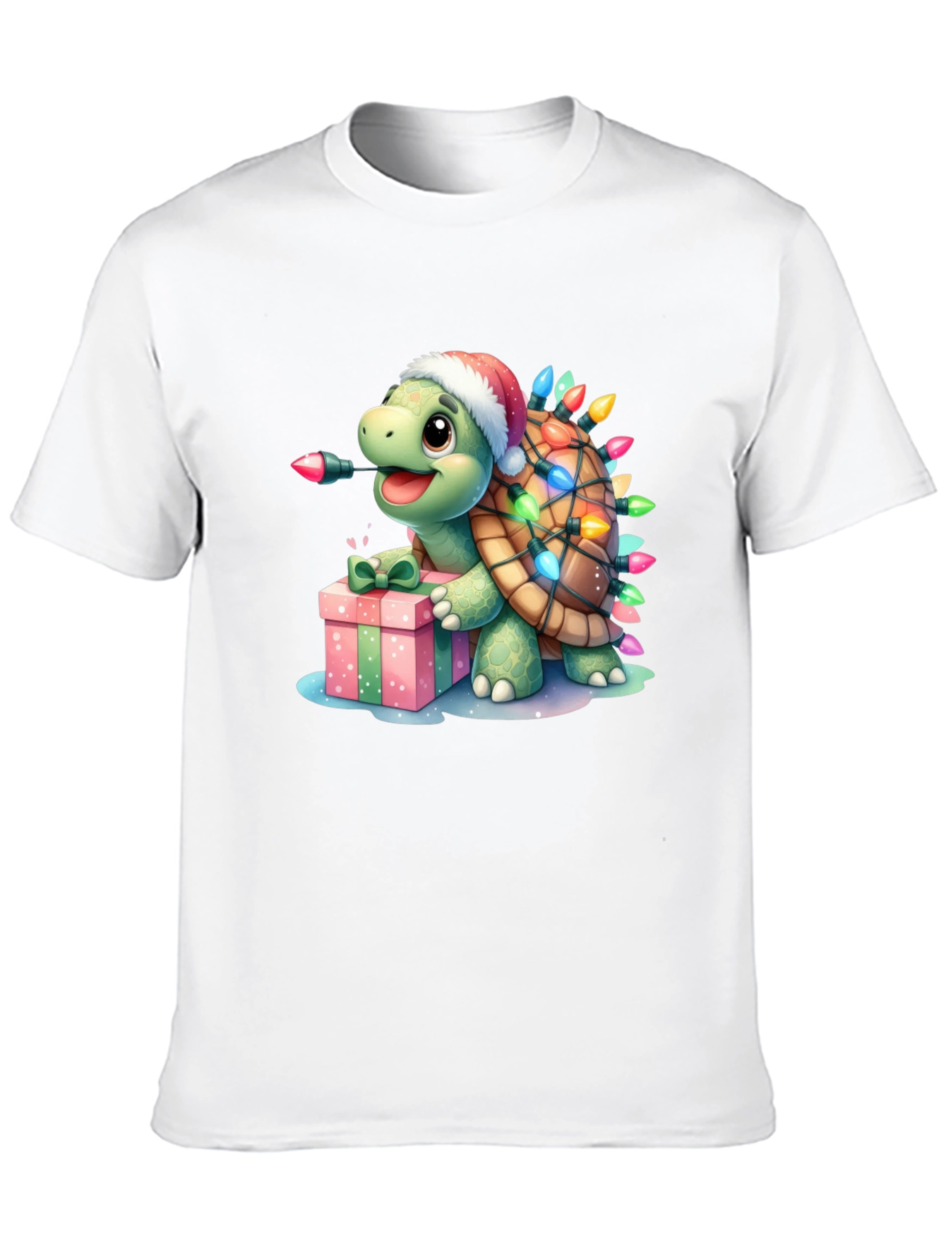 Festive Turtle Graphic Tee