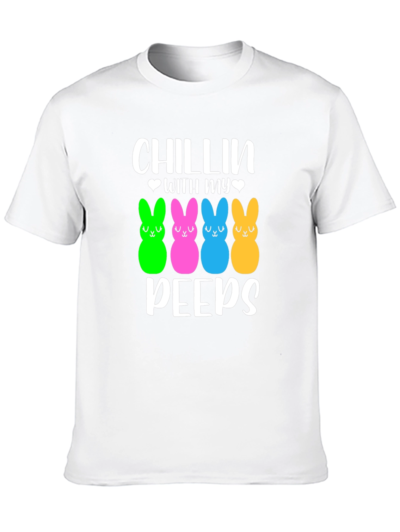 Chillin With My Peeps T-Shirt Easter Holiday