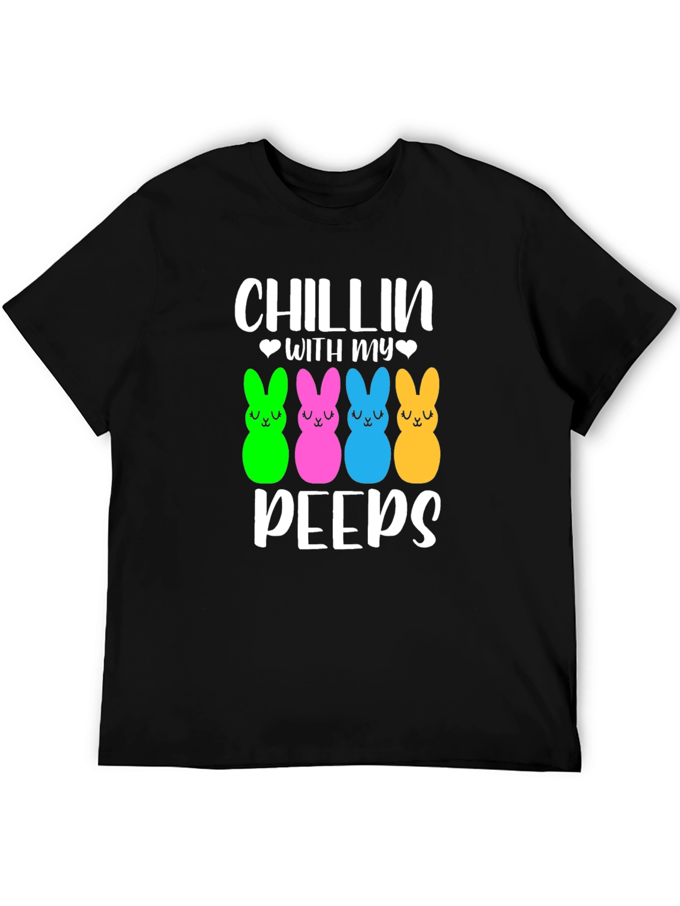 Chillin With My Peeps T-Shirt Easter Holiday