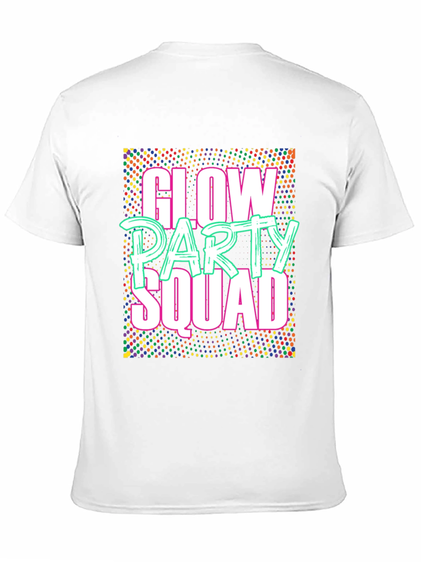 Glow Party Squad Tee - Neon Rave T-Shirt