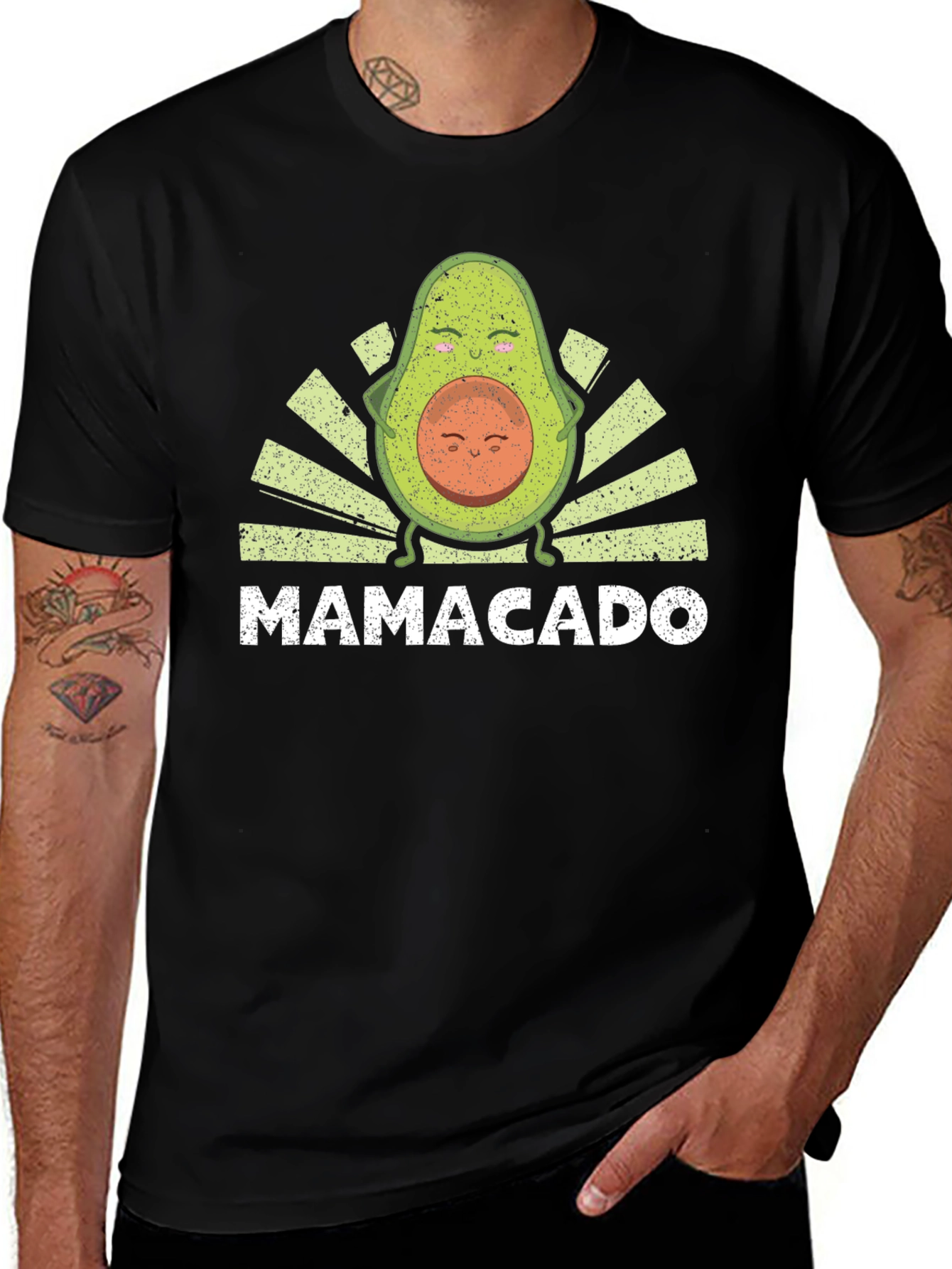Mamacado Funny Avocado Mothers Day T-Shirt