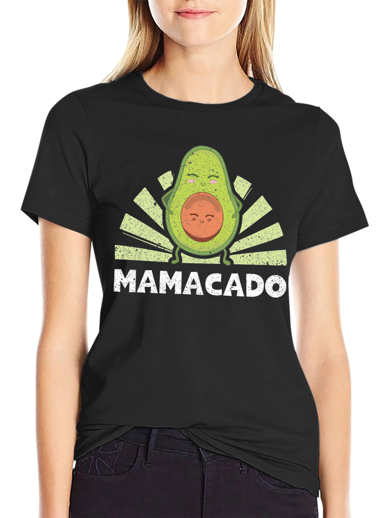Mamacado Funny Avocado Mothers Day T-Shirt