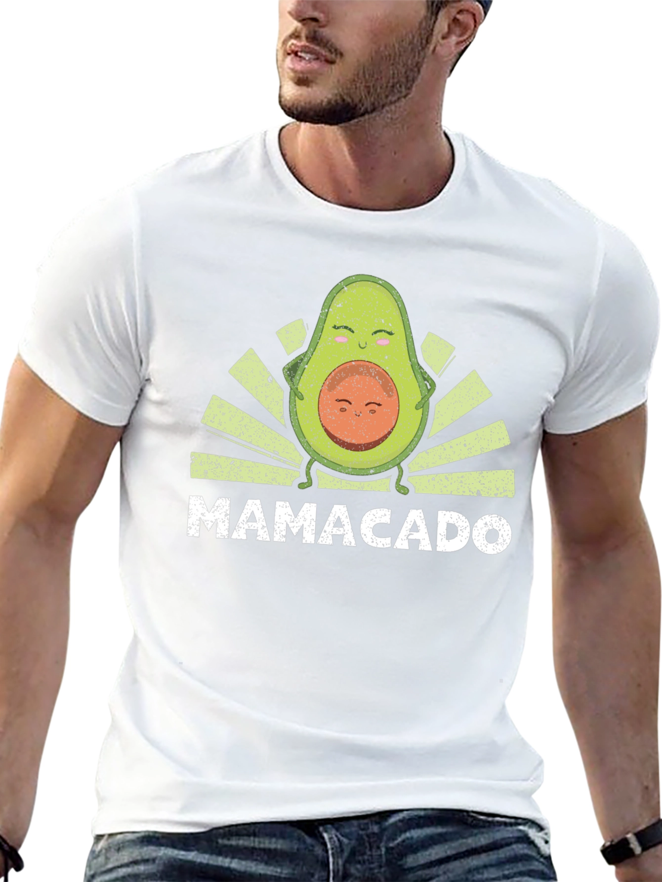 Mamacado Funny Avocado Mothers Day T-Shirt