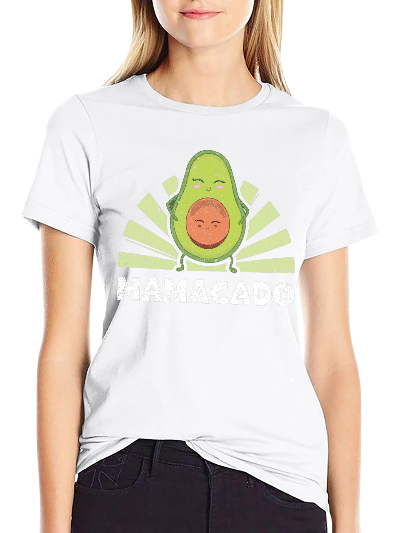 Mamacado Funny Avocado Mothers Day T-Shirt