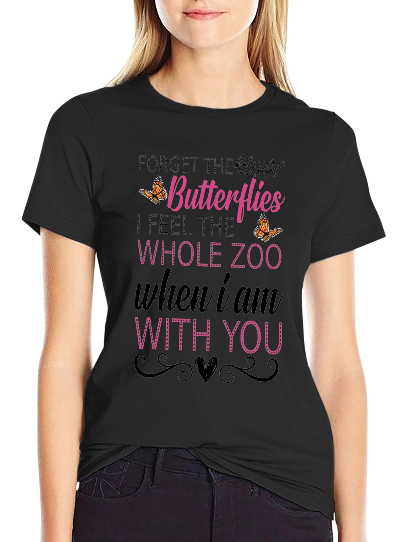 Butterflies Zoo Graphic Tee