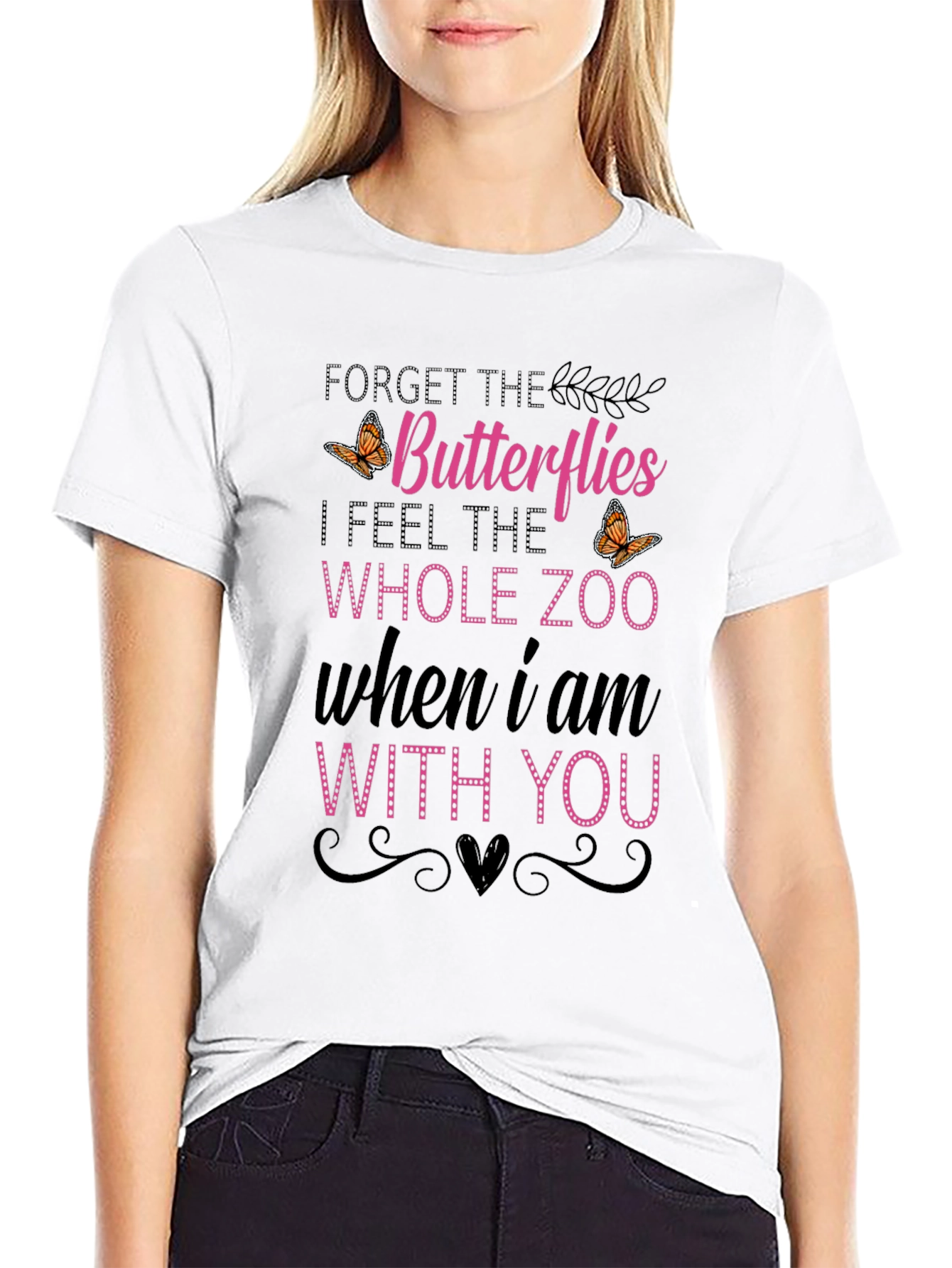 Butterflies Zoo Graphic Tee
