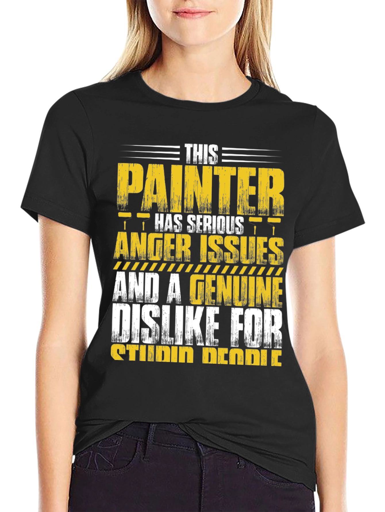 Painter Anger Issues Graphic Tee