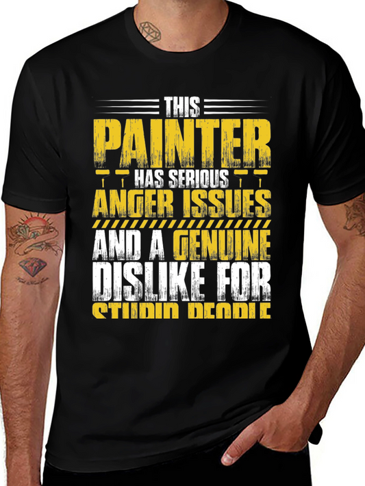 Painter Anger Issues Graphic Tee