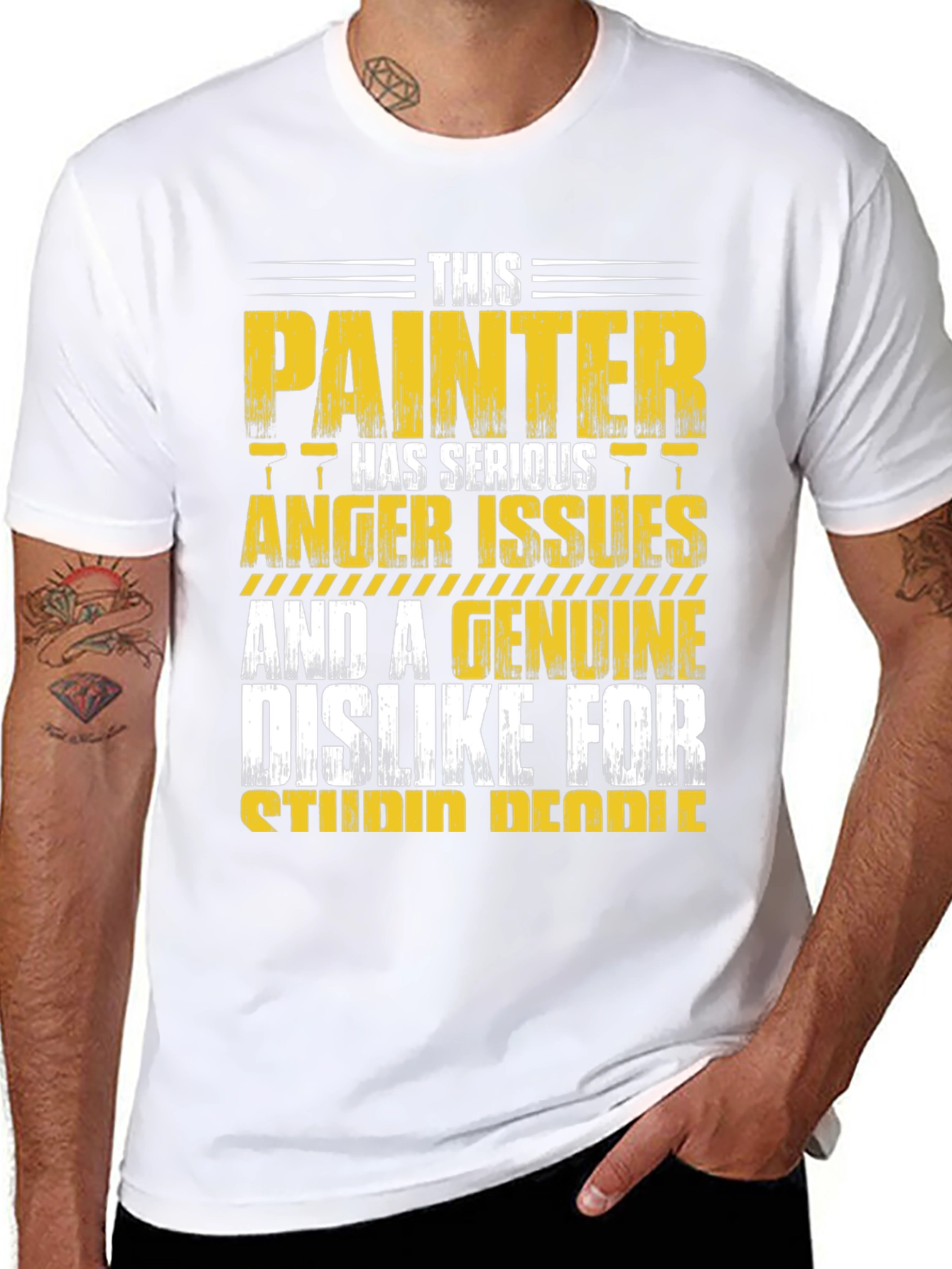 Painter Anger Issues Graphic Tee