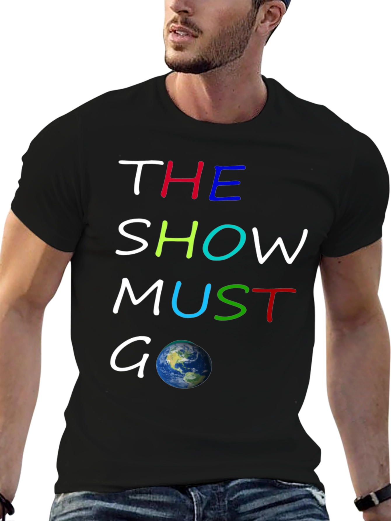 The Show Must Go On Graphic T-Shirt