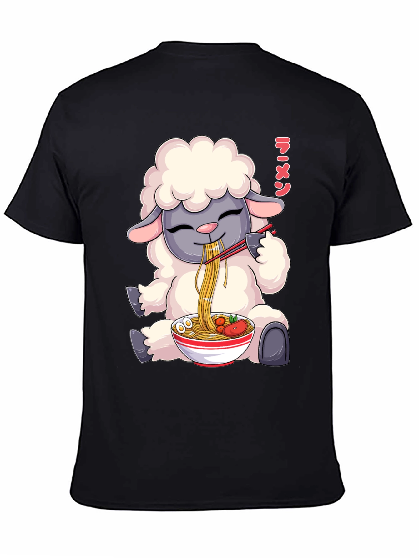 Ramen Loving Sheep T-Shirt