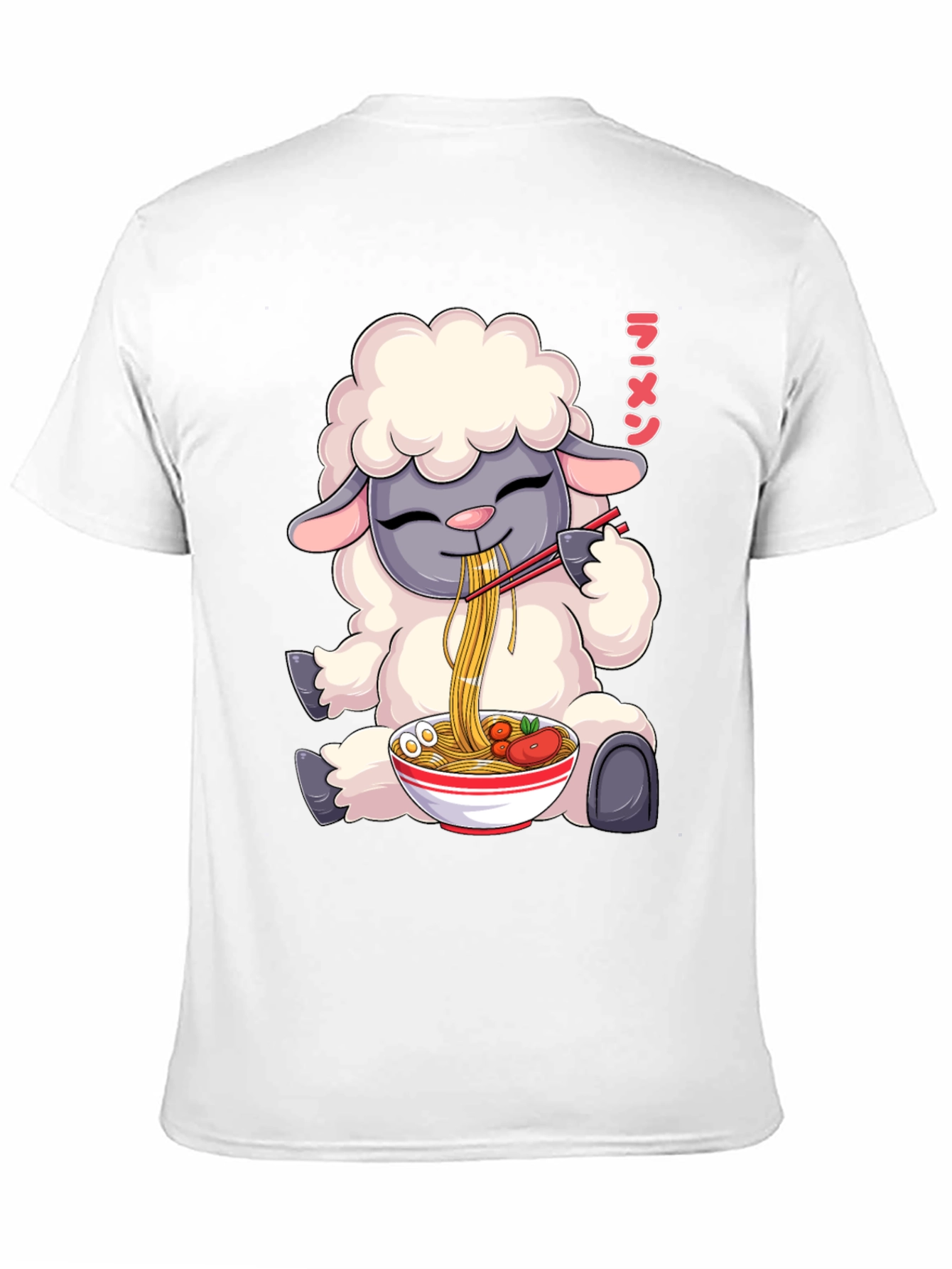 Ramen Loving Sheep T-Shirt