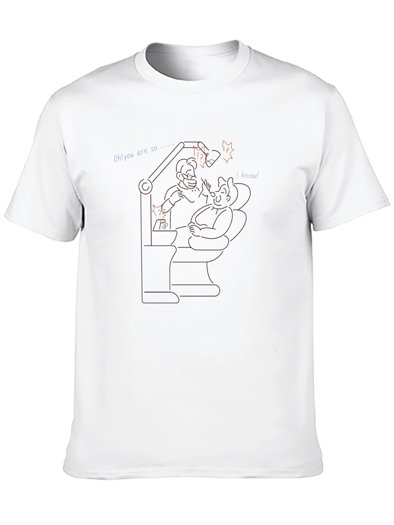 Dentist Visit Graphic T-Shirt
