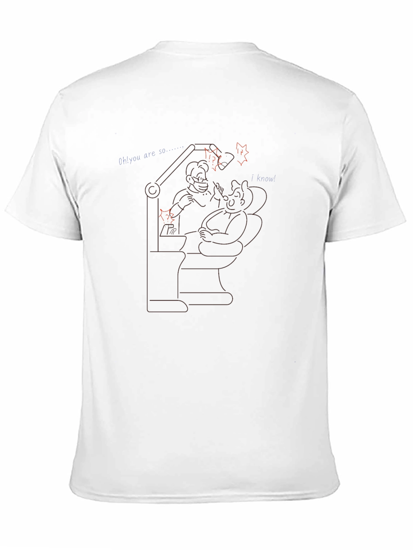 Dentist Visit Graphic T-Shirt