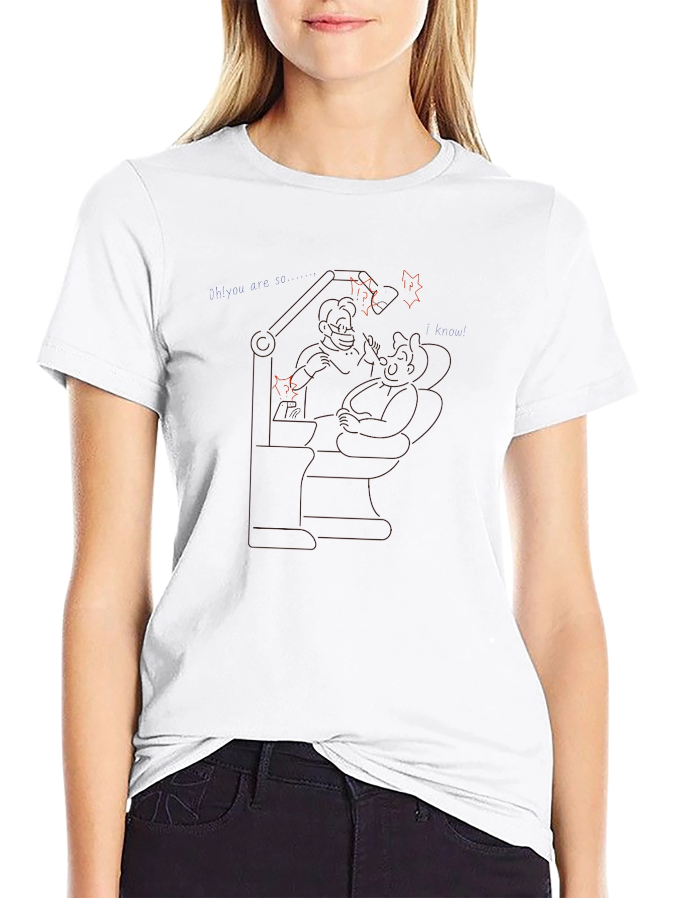 Dentist Visit Graphic T-Shirt