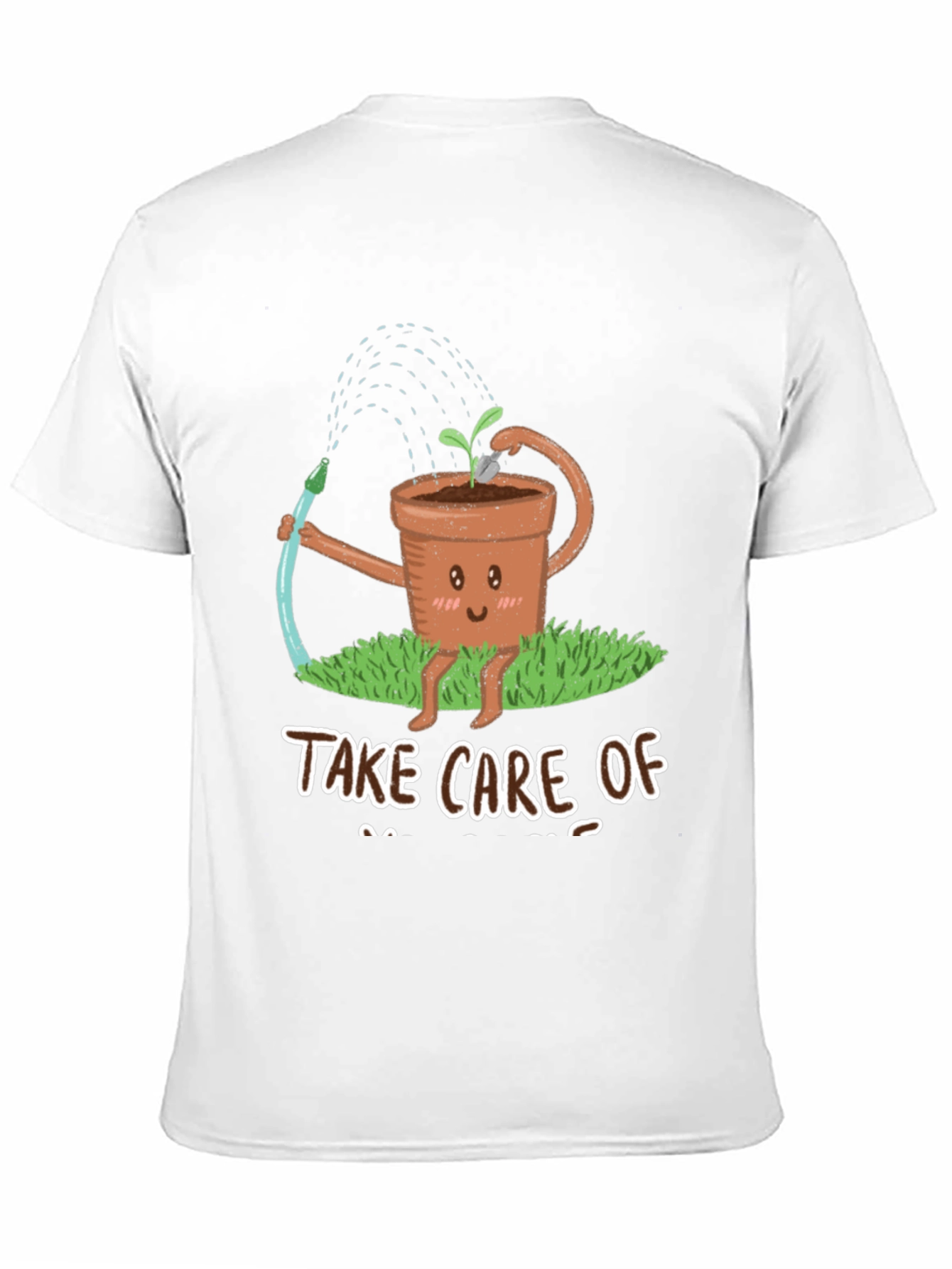 Take Care of Yourself Plant Graphic T-Shirt