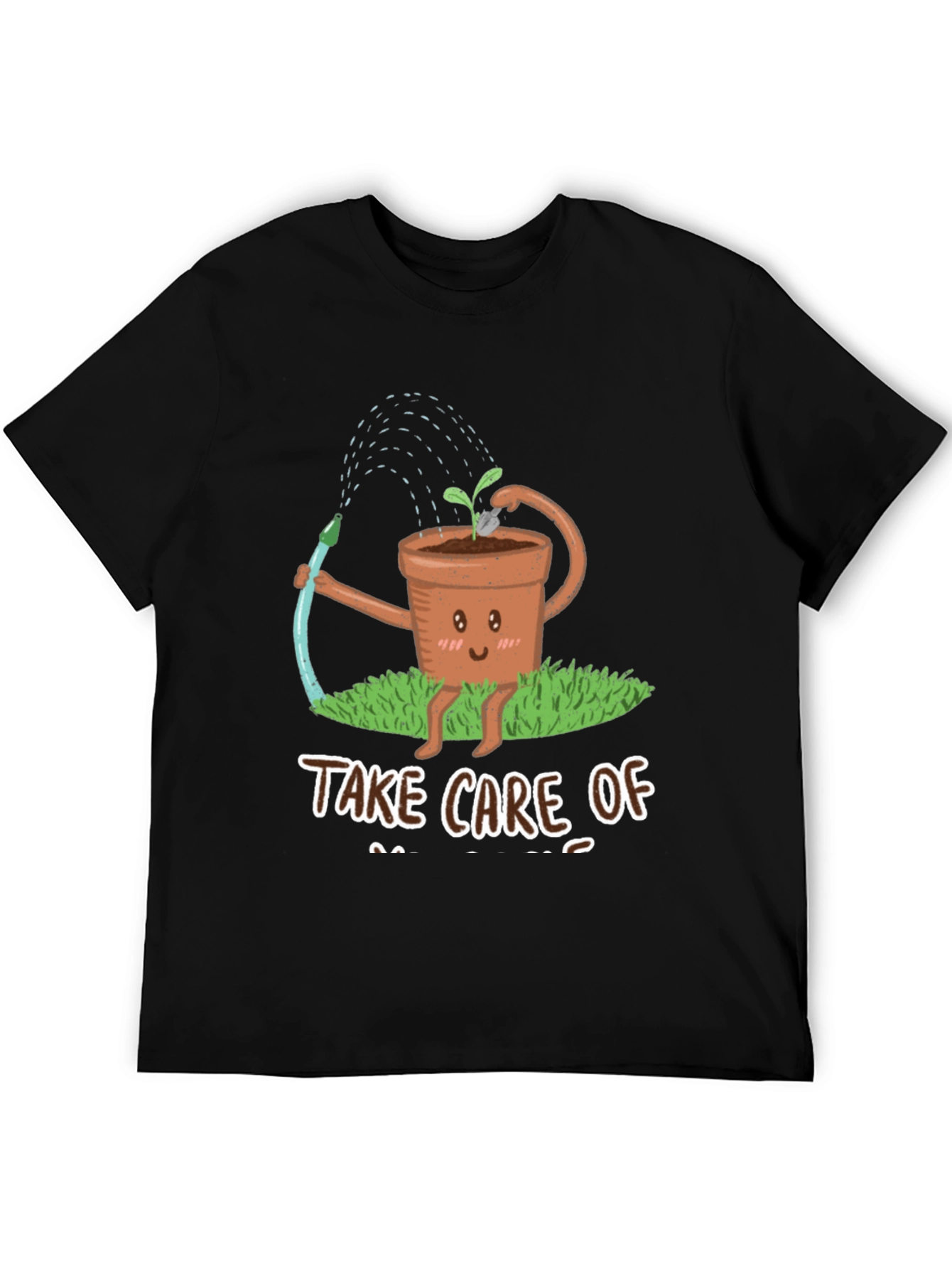 Take Care of Yourself Plant Graphic T-Shirt