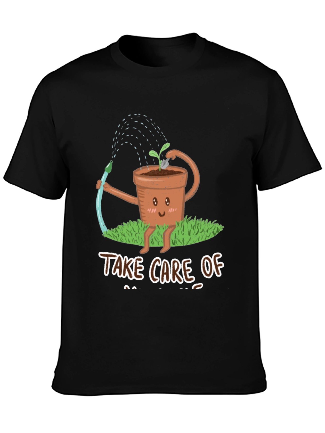 Take Care of Yourself Plant Graphic T-Shirt
