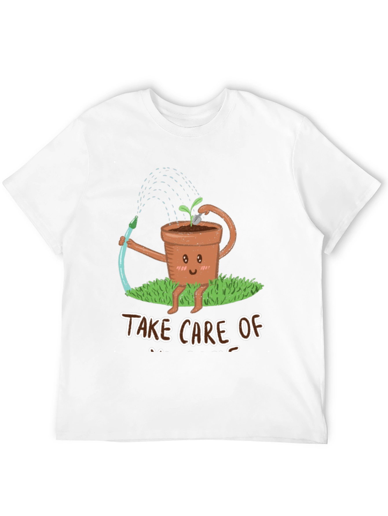 Take Care of Yourself Plant Graphic T-Shirt