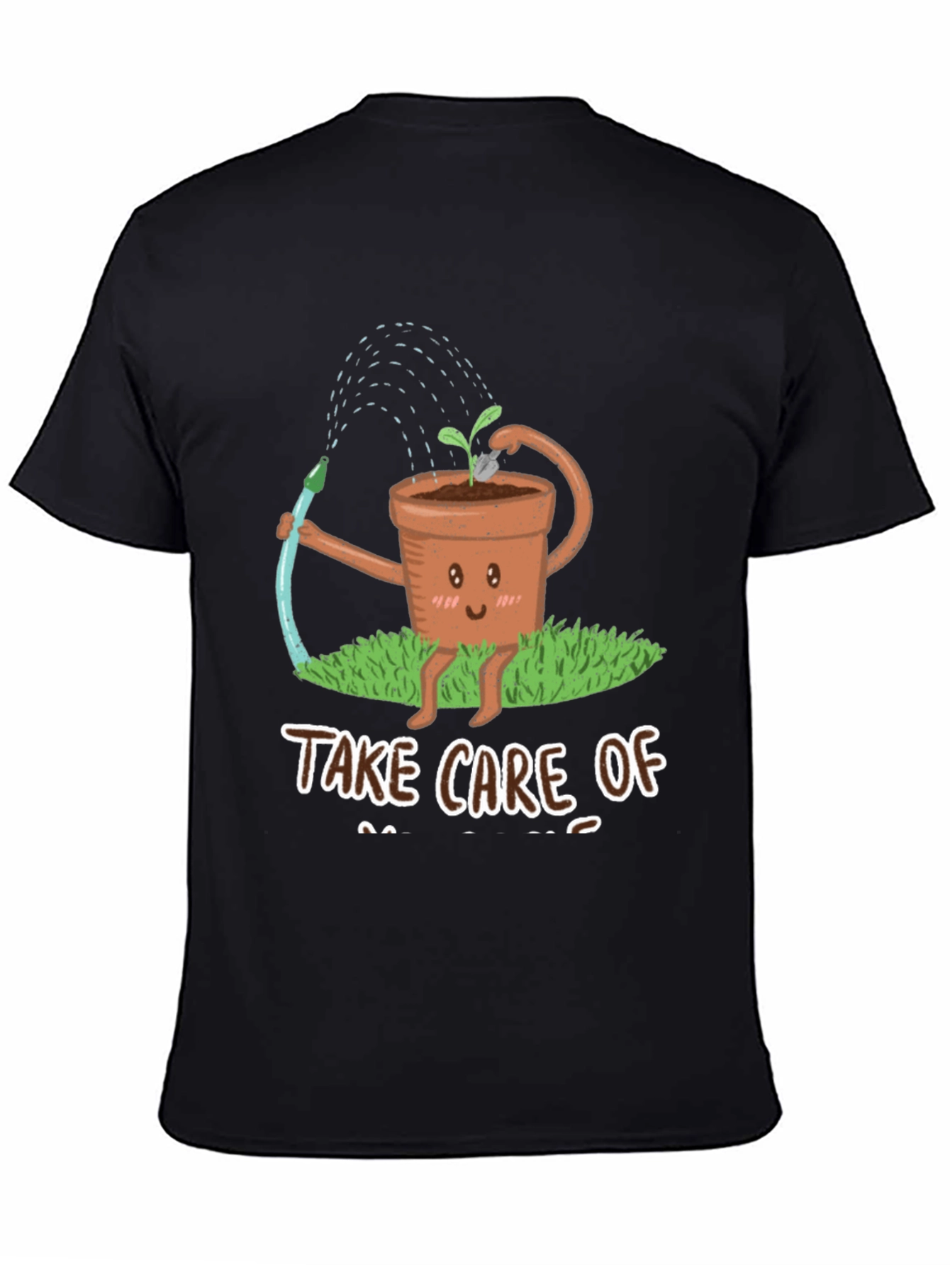 Take Care of Yourself Plant Graphic T-Shirt